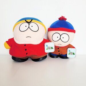 South Park 1998 Eric Cartman and Stan Marsh Comedy Central Plush
